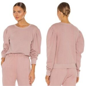 A.L.C. Rayna puff‎ sleeve sweater In Orange 🟠